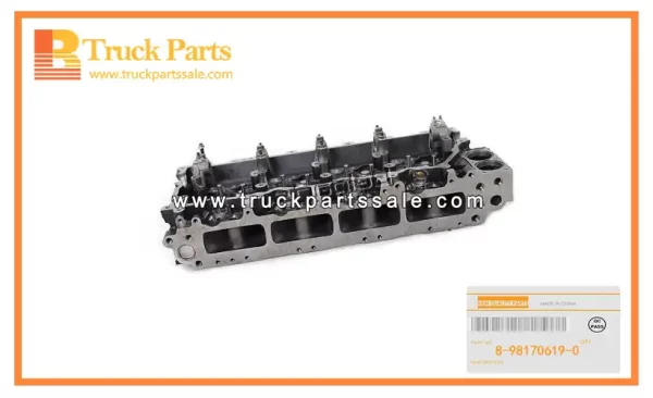 Cylinder Head Assembly for ISUZU 4HK1-TC FRR 8-98170619-0 8981706190 8-98170-619-0 Conjunto de culata