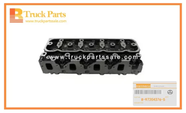 Cylinder Head Assembly for ISUZU NKR 4JB1 8-97204376-5 8972043765 8-97204-376-5 Conjunto de culata