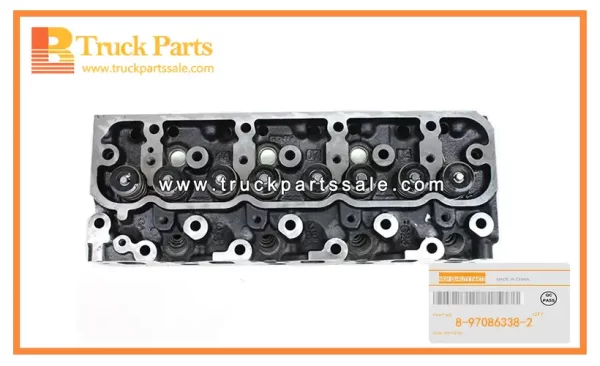 Cylinder Head Assembly for ISUZU TFUBUC 4JG2 8-97086338-2 8970863382 8-97086-338-2 Conjunto de culata