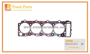 Cylinder Head Gasket for ISUZU NPR NQR70 4HE1 8-97354196-1 8973541961 8-97354-196-1 Junta de culata