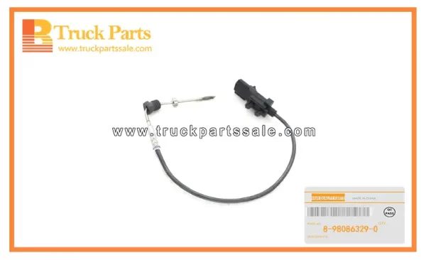 Def Dcm Exhaust Temp Sensor for ISUZU CVR 8-98086329-0 8980863290 8-98086-329-0 Sensor de temperatura de escape Def Dcm