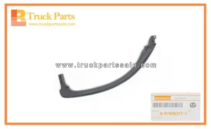 Door Glass Guard Bar Assembly for ISUZU VC46 8-97405317-1 8974053171 8-97405-317-1 Conjunto de barra protectora de vidrio para puerta