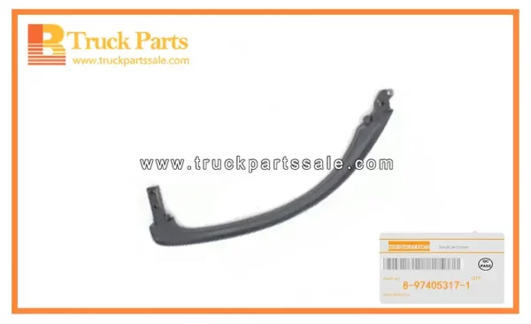 Door Glass Guard Bar Assembly for ISUZU VC46 8-97405317-1 8974053171 8-97405-317-1 Conjunto de barra protectora de vidrio para puerta