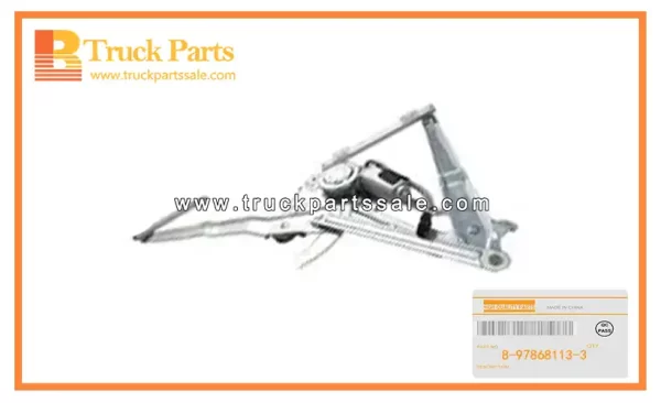 Door Regulator Assembly for ISUZU NKR77 4JH 8-97868113-3 8978681133 8-97868-113-3 Conjunto del regulador de puerta