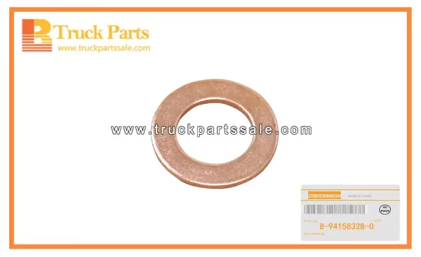 Drain Plug Gasket for ISUZU 4HK1 NQR75 8-94158328-0 8941583280 8-94158-328-0 Junta del tapón de drenaje