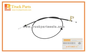 Engine Control Cable for ISUZU NHR NKR 8-97118537-2 8971185372 8-97118-537-2 Cable de control del motor