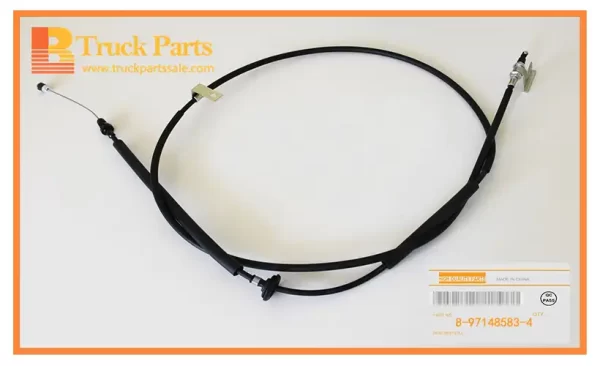 Engine Control Cable for ISUZU NPR 4HE1 8-97148583-4 8971485834 8-97148-583-4 Cable de control del motor