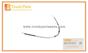 Engine Control Cable for ISUZU NPR NPS NQR 8-97115730-0 8971157300 8-97115-730-0 Cable de control del motor