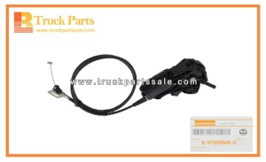 Engine Stop Motor Assembly for ISUZU 700P NPR75 NQR75 8-97255069-0 8972550690 8-97255-069-0 Conjunto del motor de parada del motor