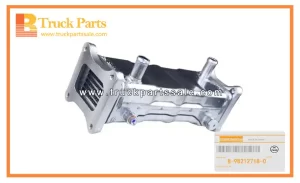 Exhaust Gas Recirculation Cooler Assembly for ISUZU 4HK1 FRR FSS 8-98212718-0 8982127180 8-98212-718-0 Conjunto de enfriador de recirculación de gases de escape