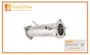 Exhaust Gas Recirculation Cooler Assembly for ISUZU 8-98244305-0 8982443050 8-98244-305-0