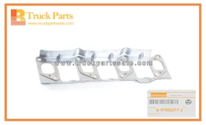 Exhaust Manifold To Head Gasket for ISUZU NKR77 4JH1 4JG2 8-97350317-2 8973503172 8-97350-317-2 Junta del colector de escape a la culata