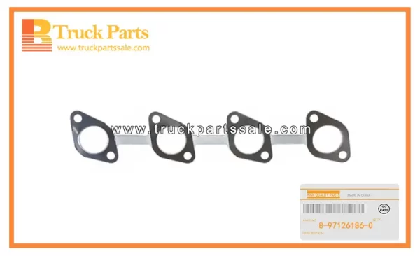 Exhaust Manifold To Head Gasket for ISUZU XD 8-97126186-0 8971261860 8-97126-186-0 Junta del colector de escape a la culata