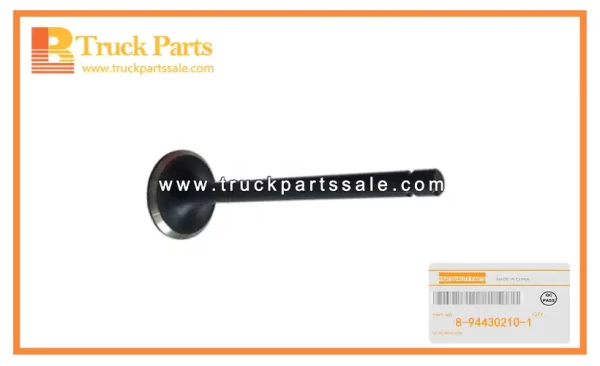 Exhaust Valve for ISUZU 3KC2 8-94430210-1 8944302101 8-94430-210-1 Válvula de escape