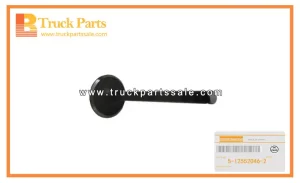 Exhaust Valve for ISUZU 3KR1 5-12552046-2 5125520462 5-12552-046-2 Válvula de escape