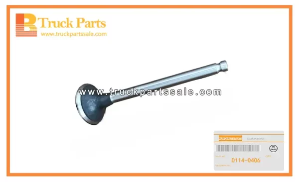 Exhaust Valve for ISUZU 6BD1 0114-0406 01140406 Válvula de escape