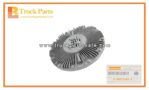 Fan Coupling for ISUZU CVZ CXZ CYZ CYZ51 6WF1 8-98071042-0 8980710420 8-98071-042-0 Acoplamiento del ventilador