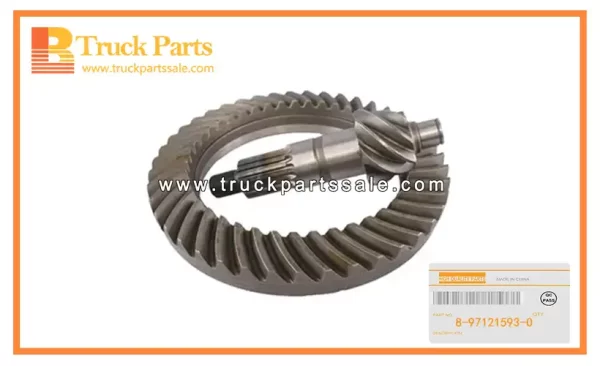 Final Drive Gear Set for ISUZU 8-97121593-0 8971215930 8-97121-593-0