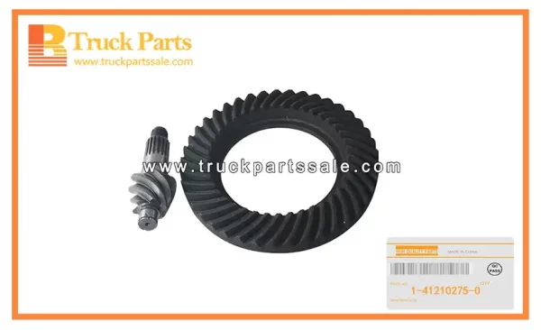 Final Drive Gear Set for ISUZU JCR 1-41210275-0 1412102750 1-41210-275-0 Conjunto de engranajes de transmisión final