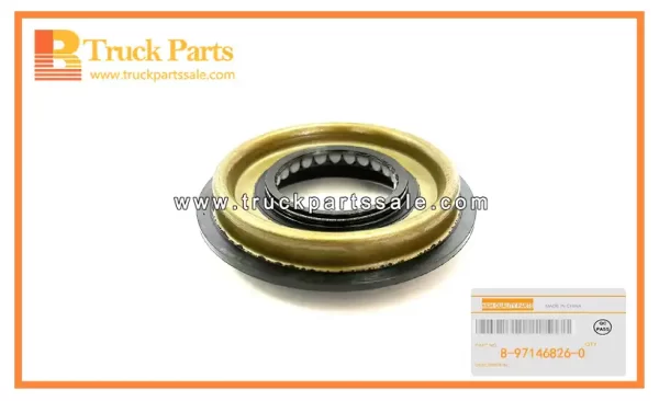 Final Pinion Oil Seal for ISUZU TFR54 4JA1 8-97146826-0 8971468260 8-97146-826-0 Sello de aceite del piñón final