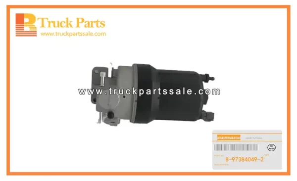 Fuel Filter Assembly for ISUZU 4JJ1 4HK1 8-97384049-2 8973840492 8-97384-049-2 Conjunto de filtro de combustible