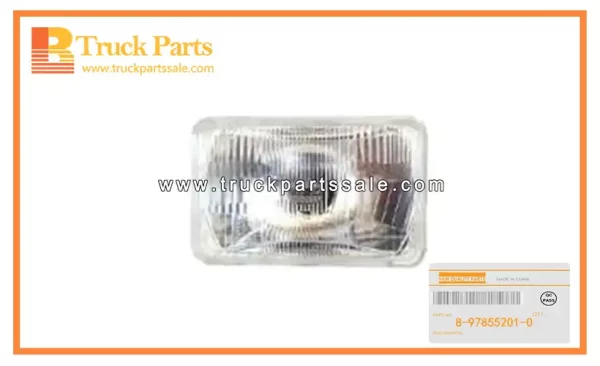 HEADLAMP UNIT for ISUZU NKR NPR 100P 8-97855201-0 8978552010 8-97855-201-0 UNIDAD DE FARO