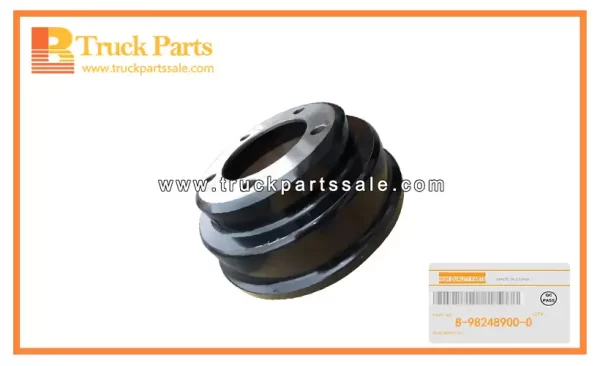 Rear Brake Drum for ISUZU NPR NKR NLR NLS 8-98248900-0 8982489000 8-98248-900-0 Tambor de freno trasero