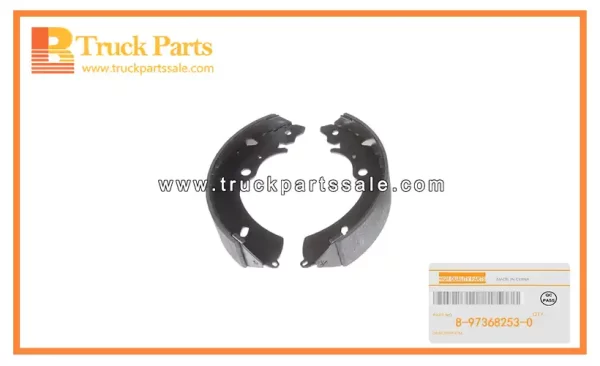 Rear Brake Shoe Kit for ISUZU TFR DMAX 8-97368253-0 8973682530 8-97368-253-0 Kit de zapata de freno trasero