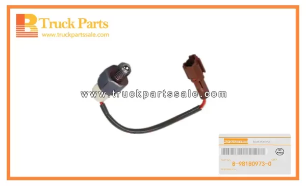 Reverse Lamp Switch for ISUZU TFR 8-98180973-0 8981809730 8-98180-973-0 Interruptor de luz de marcha atrás