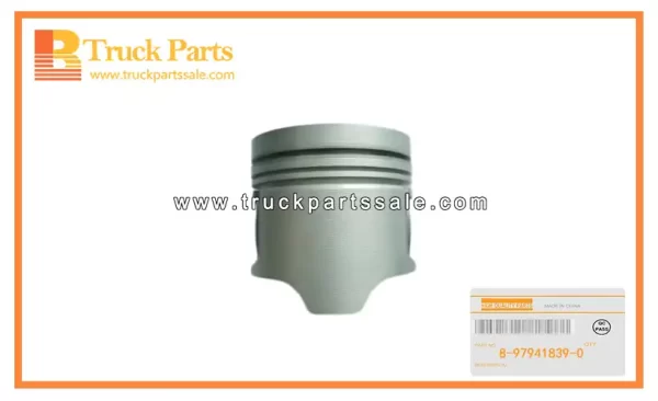 Standard Piston for ISUZU 4JH1 8-97941839-0 8979418390 8-97941-839-0 Pistón estándar