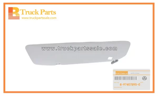 Sun Visor for ISUZU 700P 8-97407895-0 8974078950 8-97407-895-0 Parasol