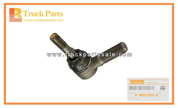 Tie Rod Pod End for ISUZU NMR 8-98251954-0 8982519540 8-98251-954-0 Extremo de la vaina de la barra de acoplamiento