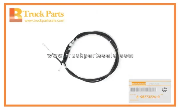 Transmission Control Select Cable for ISUZU ELF100 8-98273224-0 8982732240 8-98273-224-0 Cable de selección de control de transmisión