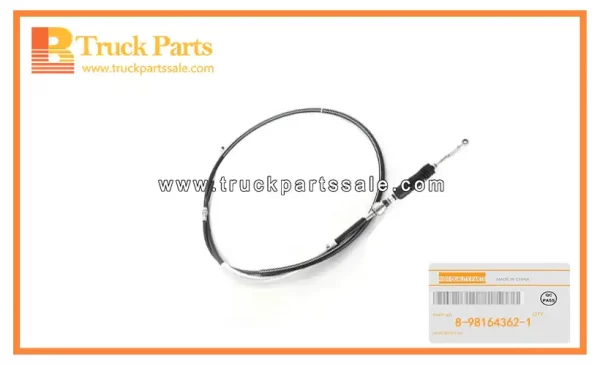 Transmission Control Select Cable for ISUZU NMR85 8-98164362-1 8981643621 8-98164-362-1 Cable de selección de control de transmisión