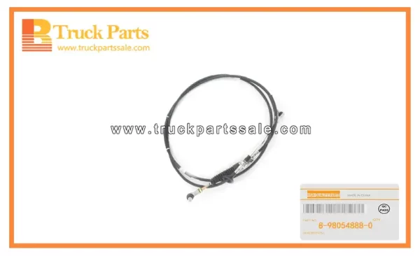 Transmission Control Shift Cable for ISUZU FGGG 8-98054888-0 8980548880 8-98054-888-0 Cable de cambio de control de transmisión