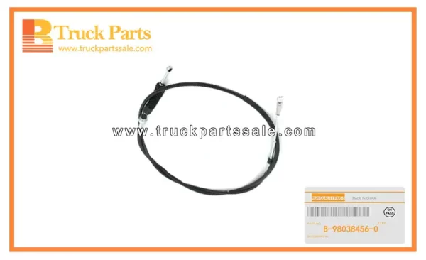 Transmission Control Shift Cable for ISUZU NMR 4JB1T 8-98038456-0 8980384560 8-98038-456-0 Cable de cambio de control de transmisión