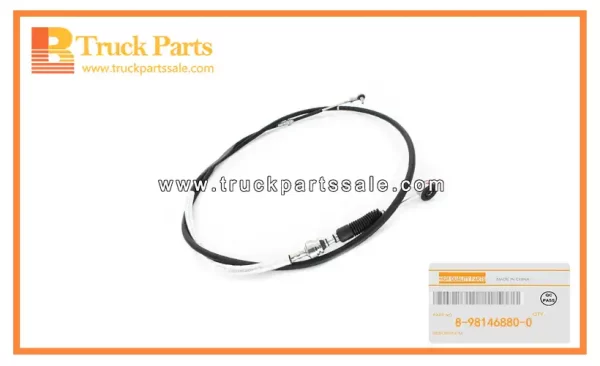 Transmission Control Shift Cable for ISUZU NPR 8-98146880-0 8981468800 8-98146-880-0 Cable de cambio de control de transmisión