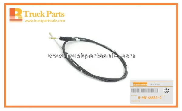 Transmission Control Shift Cable for ISUZU NQR75 4HK1 8-98146853-0 8981468530 8-98146-853-0 Cable de cambio de control de transmisión