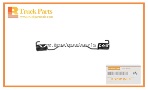 Brake Spring Return for Isuzu Nkr94 8-97081150-0 8-97081-150-0 8970811500