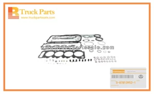 Engine Overhaul Gasket Set for Isuzu 4hg1 5-87813952-1 5-87813-952-1 5878139521